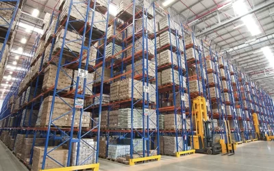 Sistemas de Armazenagem: Porta-Paletes, Drive-In e Dinâmicos