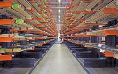Estantes Cantilever: guia prático para o seu armazém